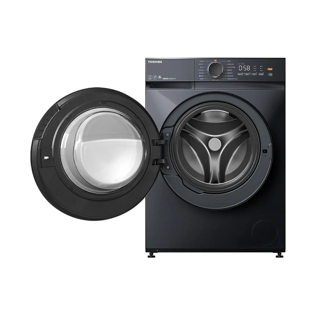 เครื่องซักผ้าฝาหน้า 9.5 กก. โตชิบา รุ่น TW-T21BU105UWT(MG) ภาพที่ 5