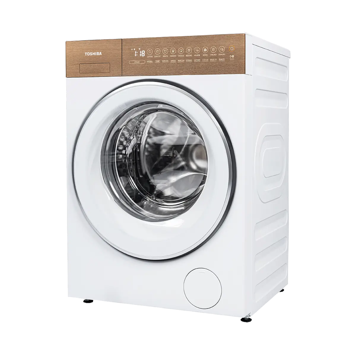เครื่องซักผ้าฝาหน้า 10.5 กก. โตชิบา รุ่น TW-T37BZP115MWT(WT) ภาพที่ 4