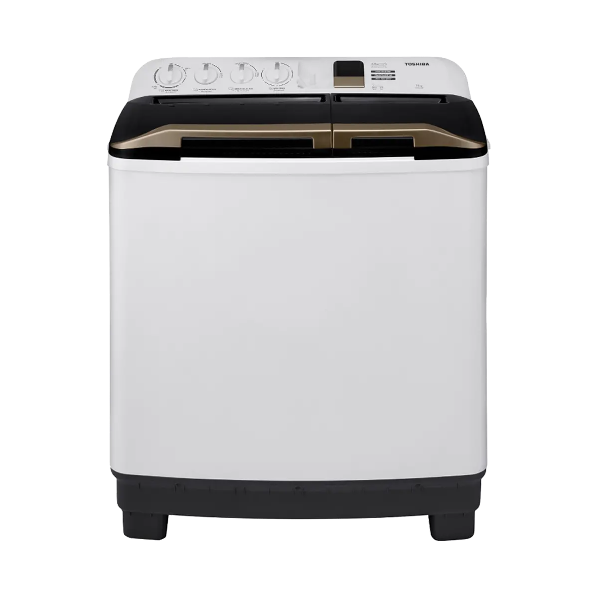 เครื่องซักผ้า 2 ถัง 11 กก. โตชิบา รุ่น VH-H120WT