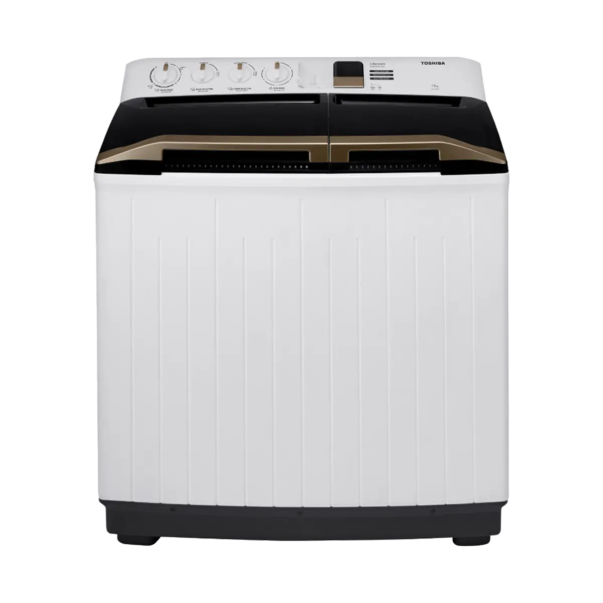 เครื่องซักผ้า 2 ถัง 13 กก. โตชิบา รุ่น VH-H140WT