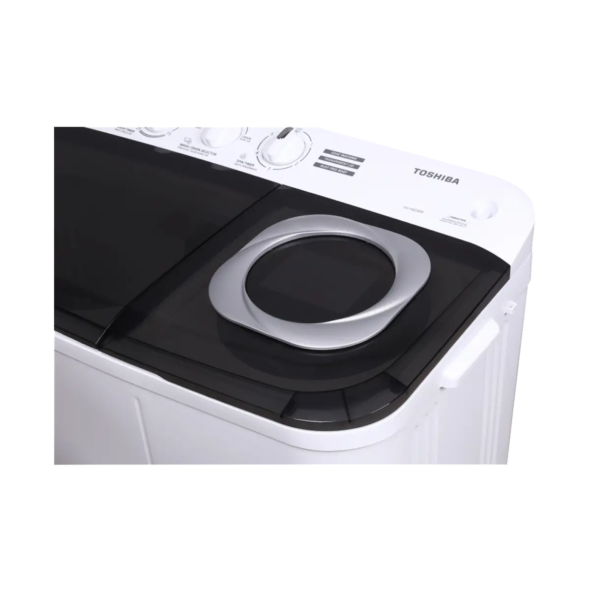 เครื่องซักผ้า 2 ถัง 7.5 กก. โตชิบา รุ่น VH-H85MT ภาพที่ 5