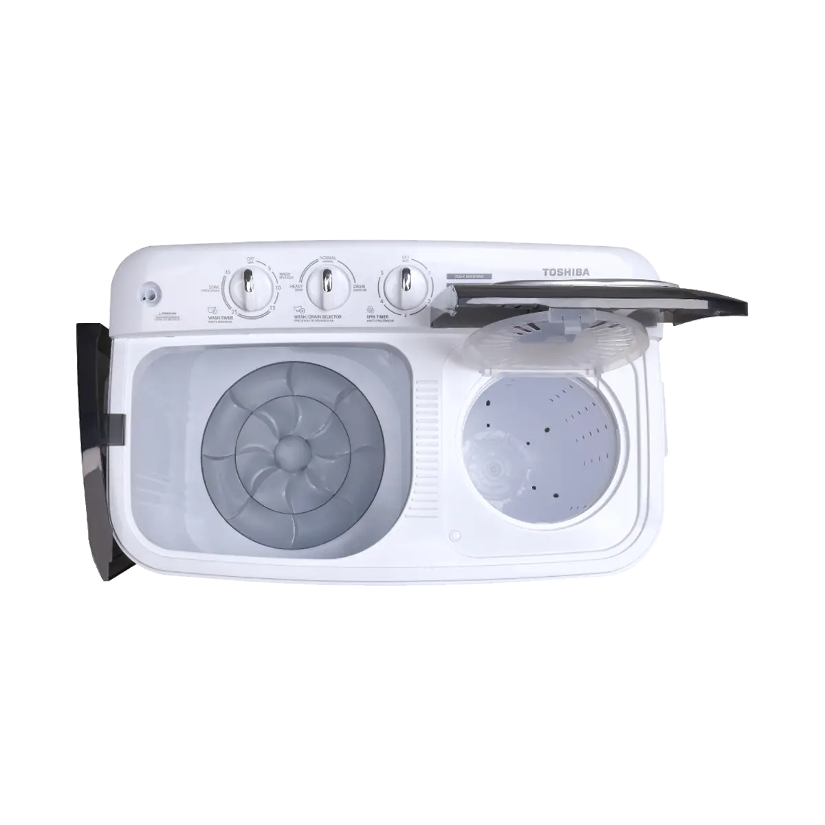 เครื่องซักผ้า 2 ถัง 7.5 กก. โตชิบา รุ่น VH-H85MT ภาพที่ 6