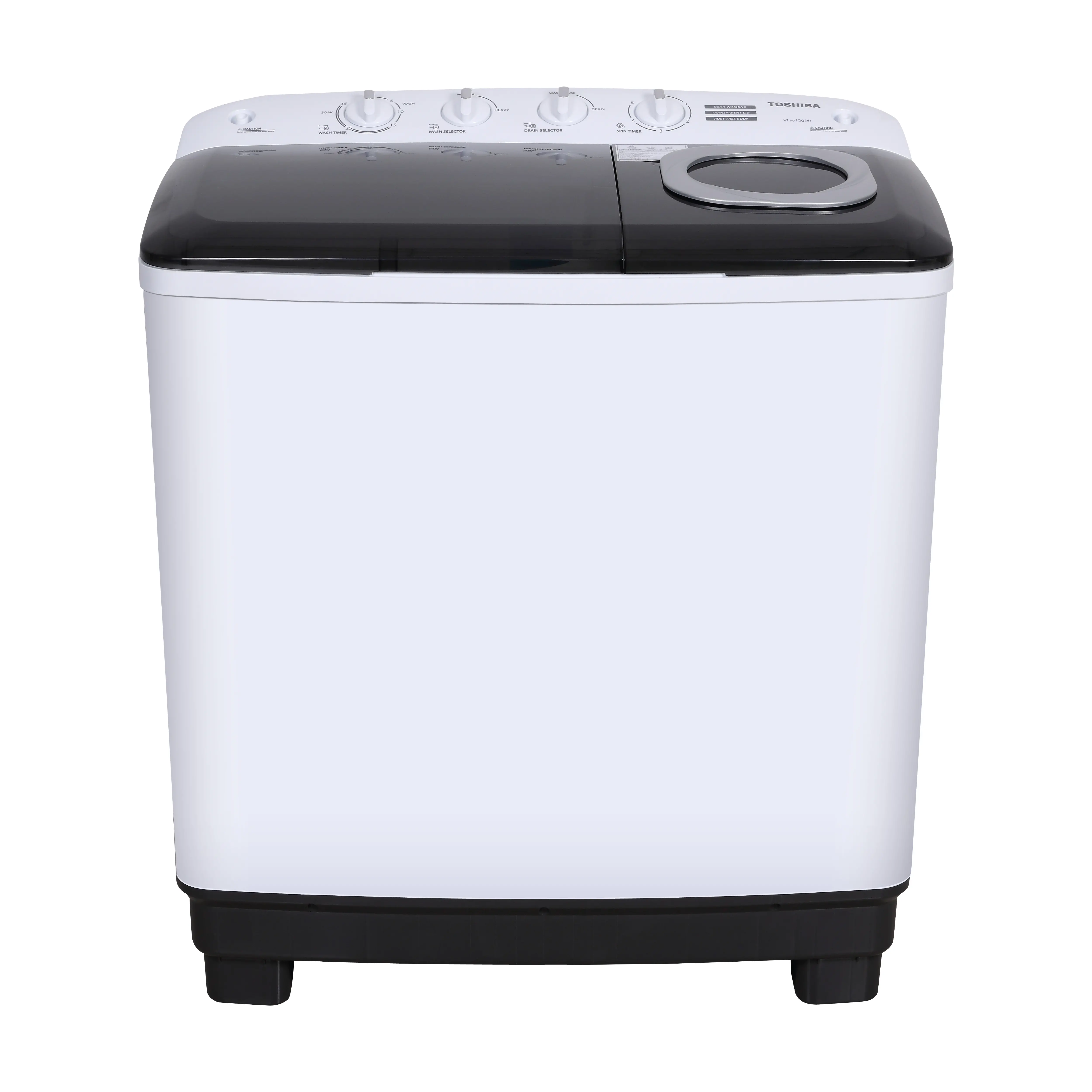เครื่องซักผ้า 2 ถัง 11 กก. โตชิบา รุ่น VH-J120MT
