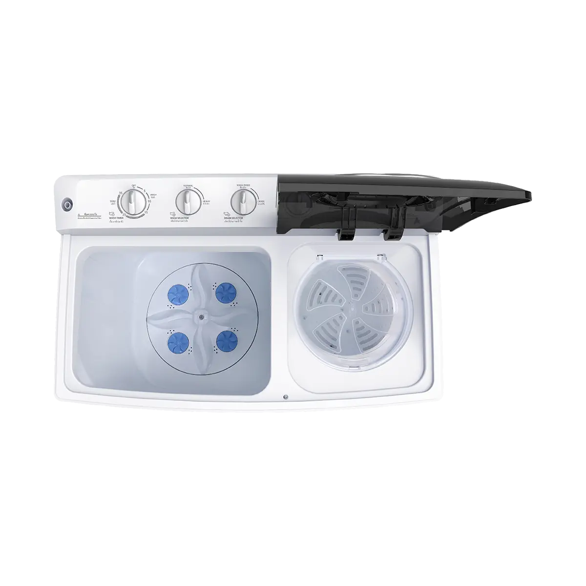 เครื่องซักผ้า 2 ถัง 13 กก. โตชิบา รุ่น VH-J140MT ภาพที่ 6