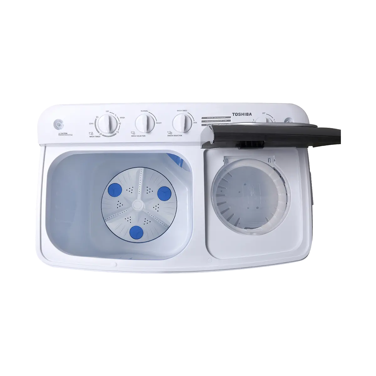 เครื่องซักผ้า 2 ถัง 17 กก. โตชิบา รุ่น VH-Q180MT ภาพที่ 5
