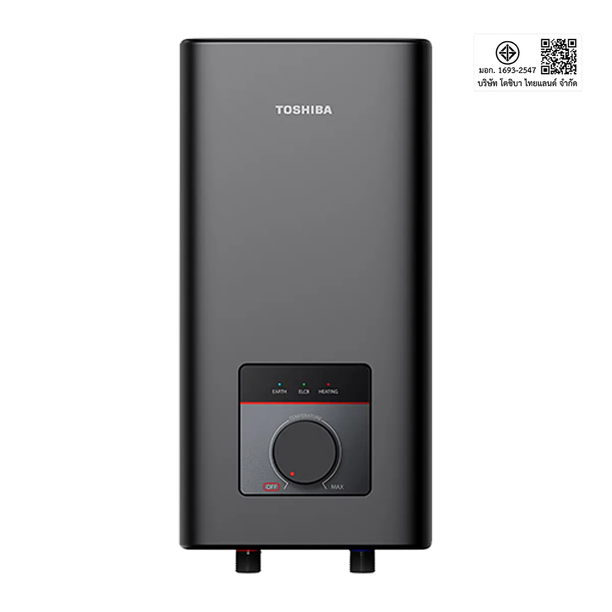 เครื่องทำน้ำอุ่น 3800 วัตต์ โตชิบา รุ่น TWH-38MFNTH(K)-CB ภาพสินค้า