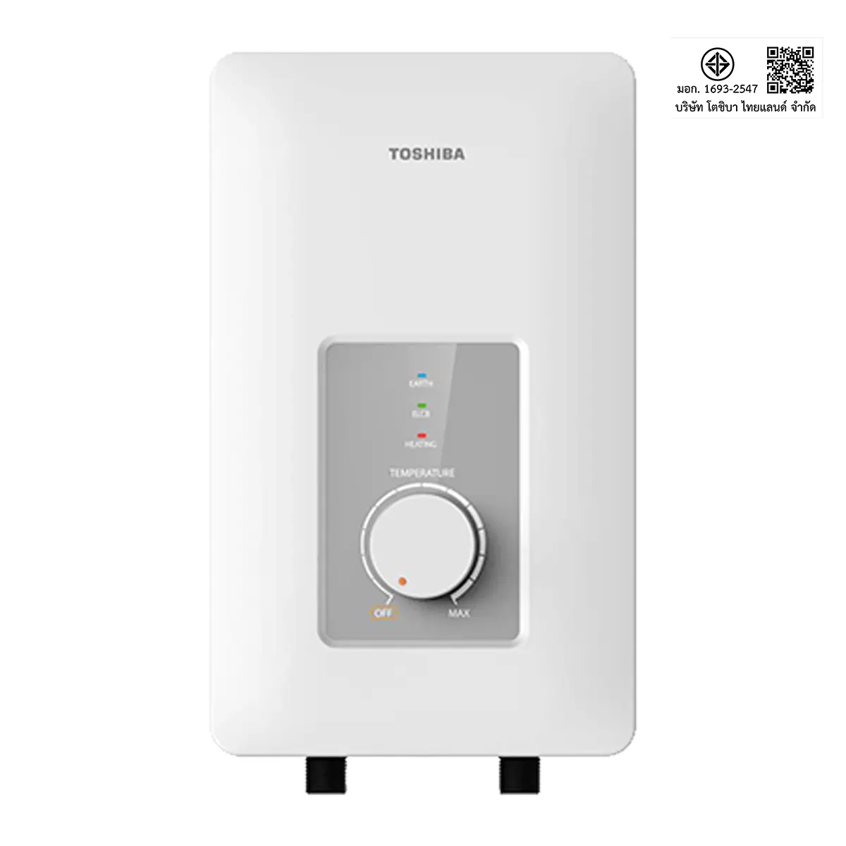 เครื่องทำน้ำอุ่น 3800 วัตต์ โตชิบา รุ่น TWH-38WTH(W)