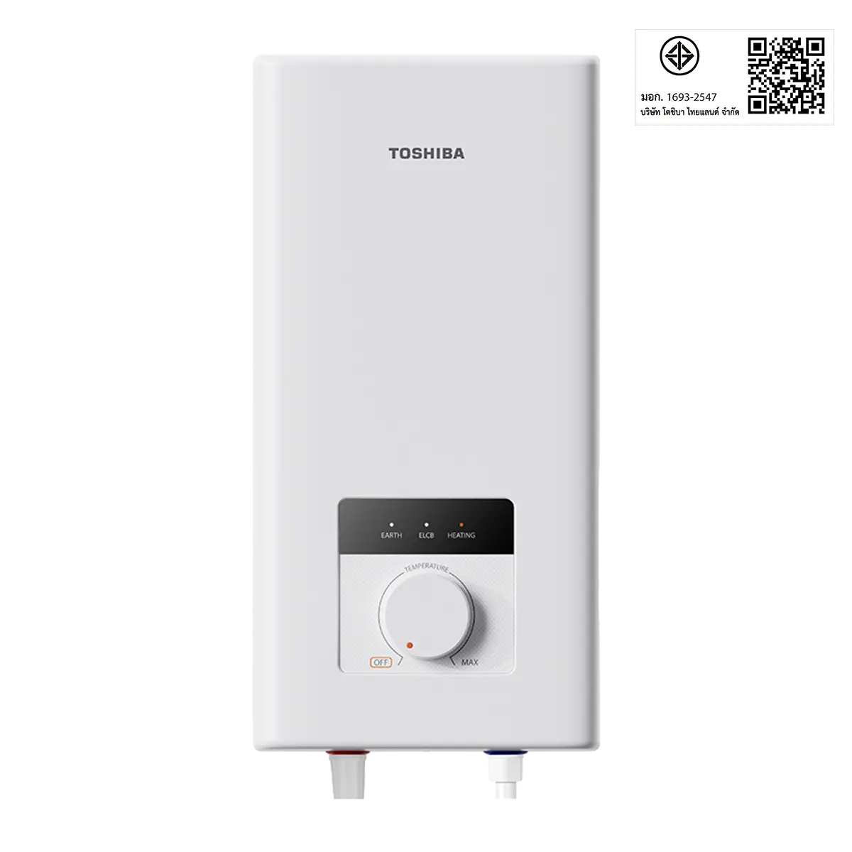 เครื่องทำน้ำอุ่น 4800 วัตต์ โตชิบา รุ่น TWH-48MFNTH(W)-WB