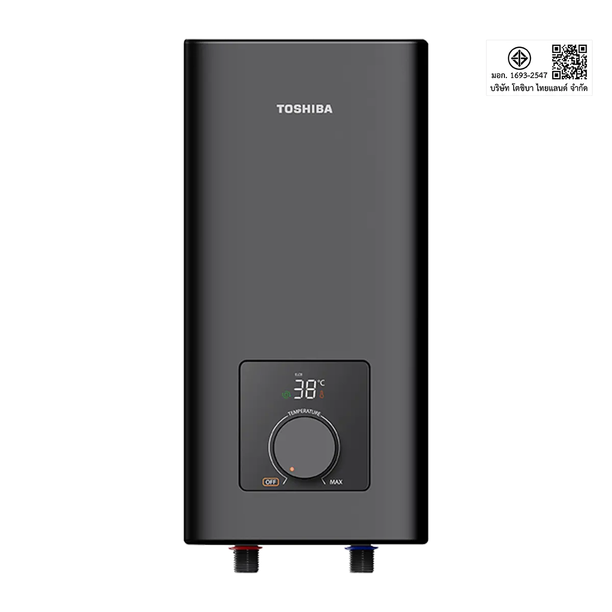 เครื่องทำน้ำอุ่น 6000 วัตต์ โตชิบา รุ่น TWH-60EFNTH(K)-RS ภาพที่ 2