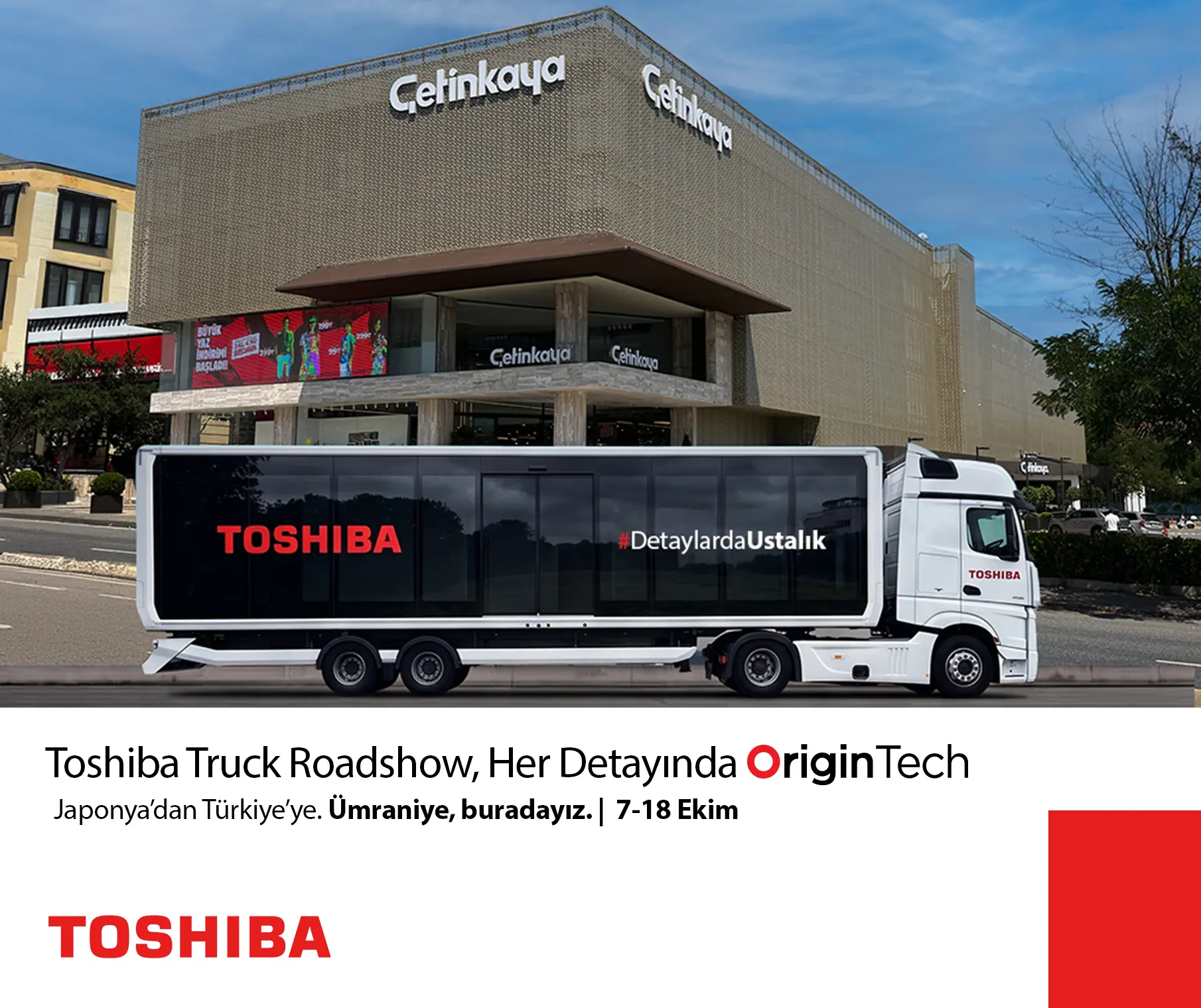 İstanbul — Toshiba Roadshow şehir durağı görseli