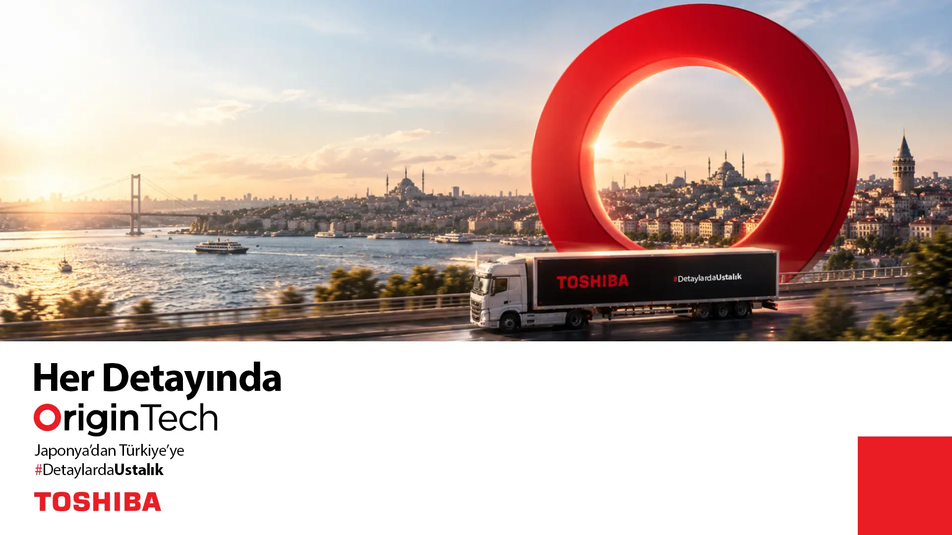 Toshiba Roadshow gezici sergi aracı