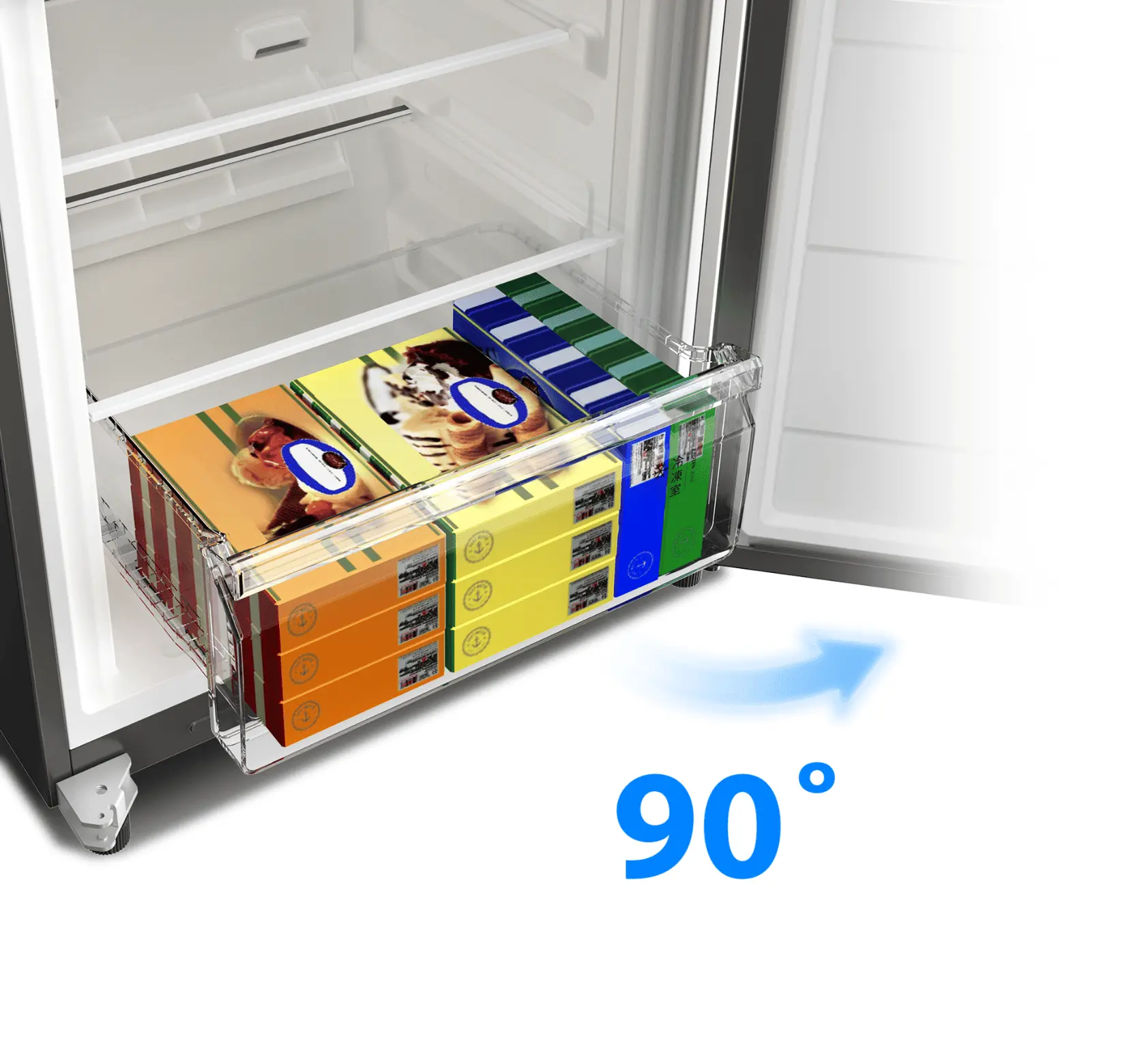 Góc Mở Cửa 90° Linh Hoạt Không Gian