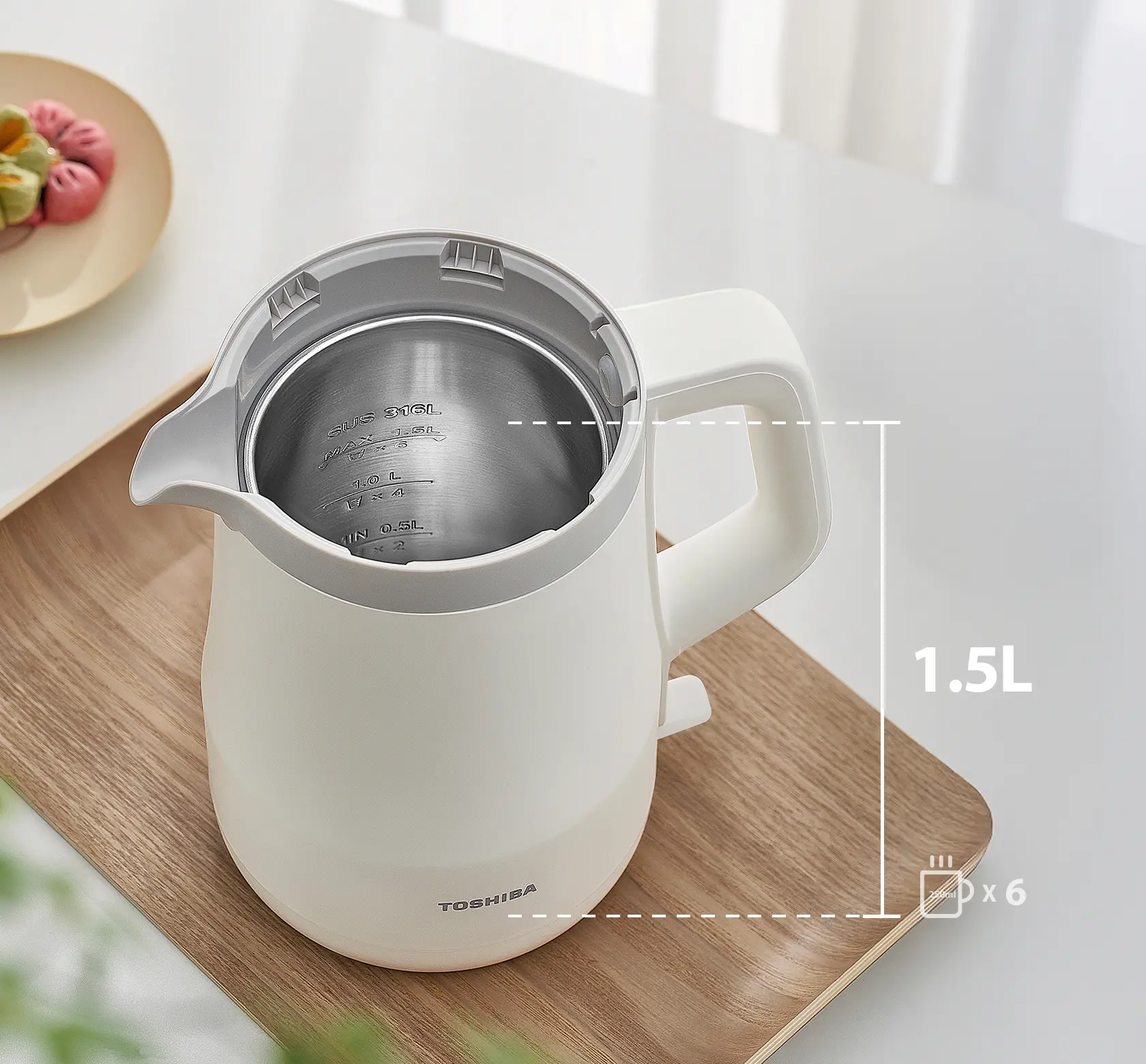 Dung Tích Lên Đến 1.5L – Đủ Dùng Cả Ngày