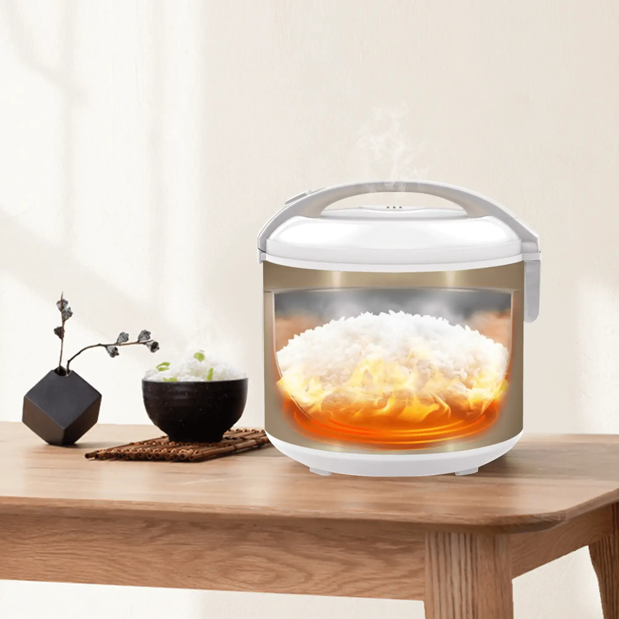 Nấu Tỏa Nhiệt 3D Giúp Cơm Chín Đều & Dẻo Thơm