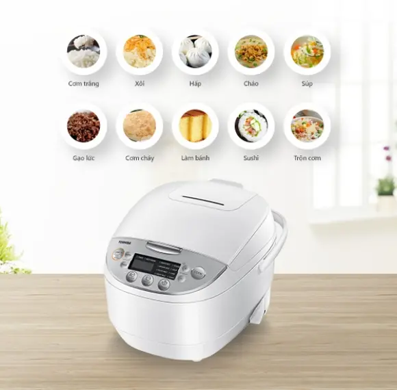 Tích Hợp Thông Minh Đến 11 Chương Trình Nấu