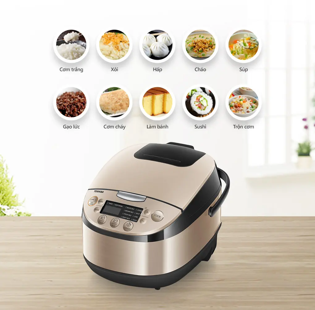 Tích Hợp Thông Minh Đến 11 Chương Trình Nấu