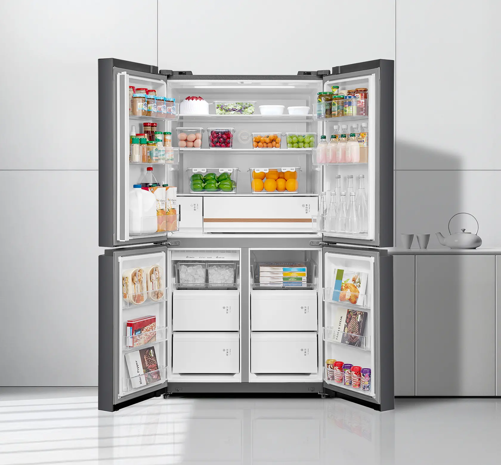 Siêu dung tích, trữ "tươi" cả tuần.RoomPlus+ 711L