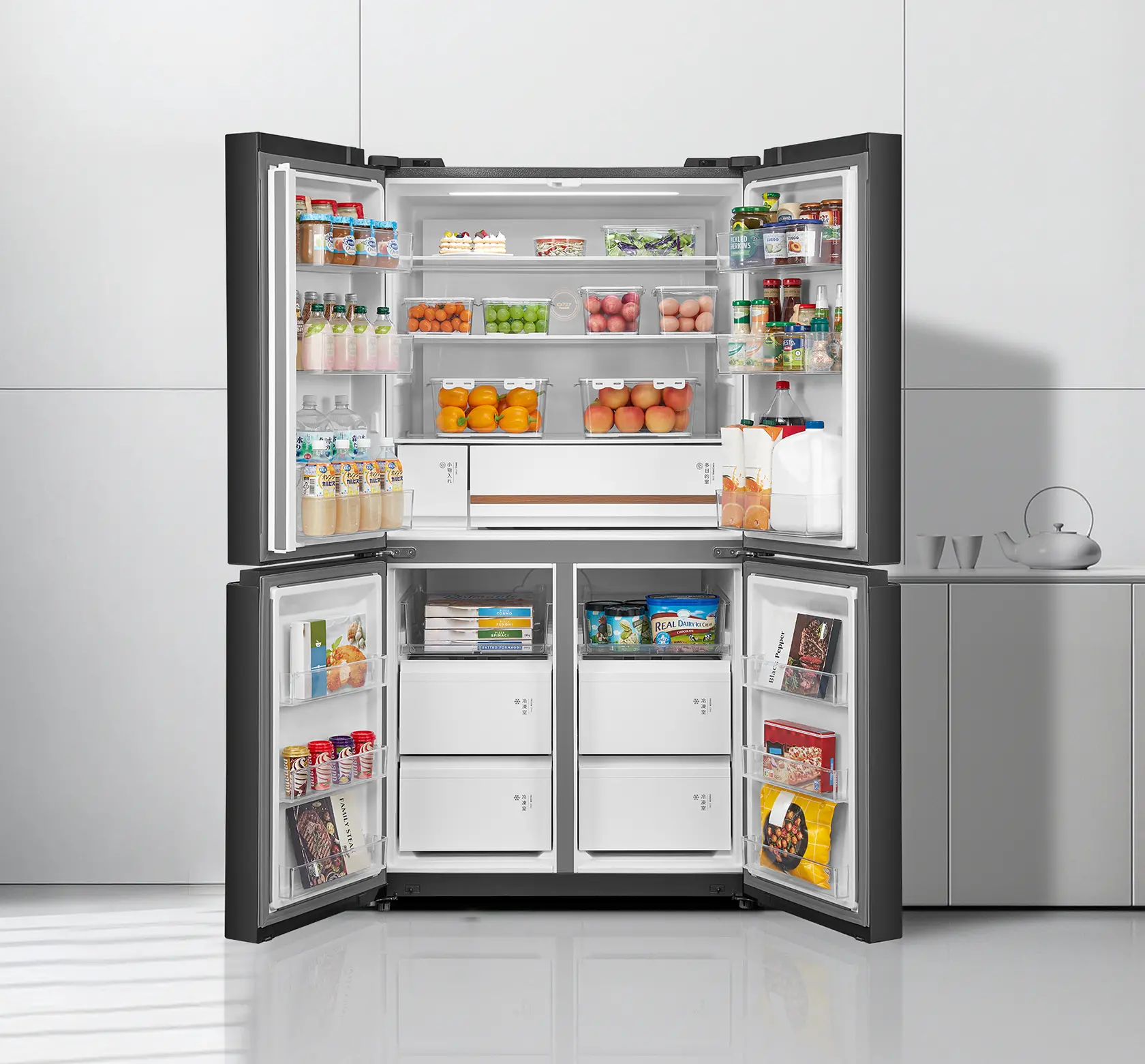 Siêu dung tích, trữ "tươi" cả tuần.RoomPlus+ 711L