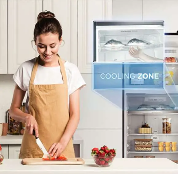Ngăn cấp đông mềm Ultra Cooling Zone