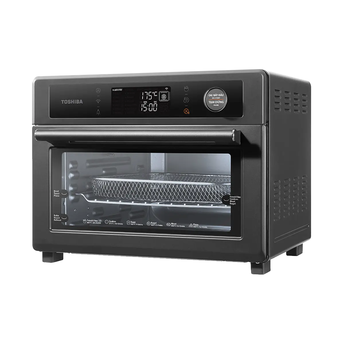 pdp-kitchen appliances-cooking appliances-tl2-sac25gzc(gr)-lo-nuong-va-chien-khong-dau-toshiba-TL2-SAC25GZC-6-1200x1200
