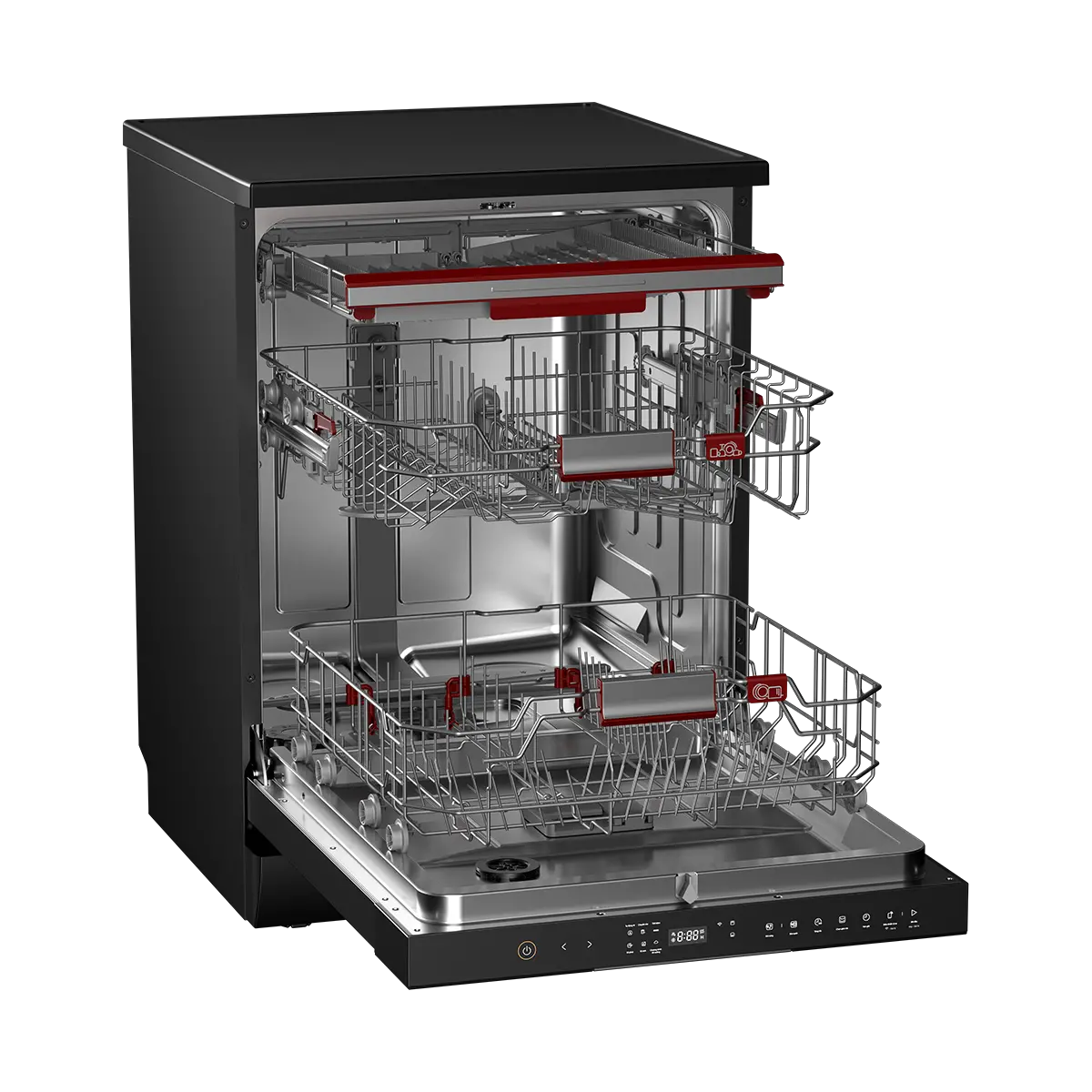 pdp-kitchen appliances-dishwasher-dw-15f8(b)-vn-15F8-FULL-OPEN-DOOR-SIDE-1200x1200